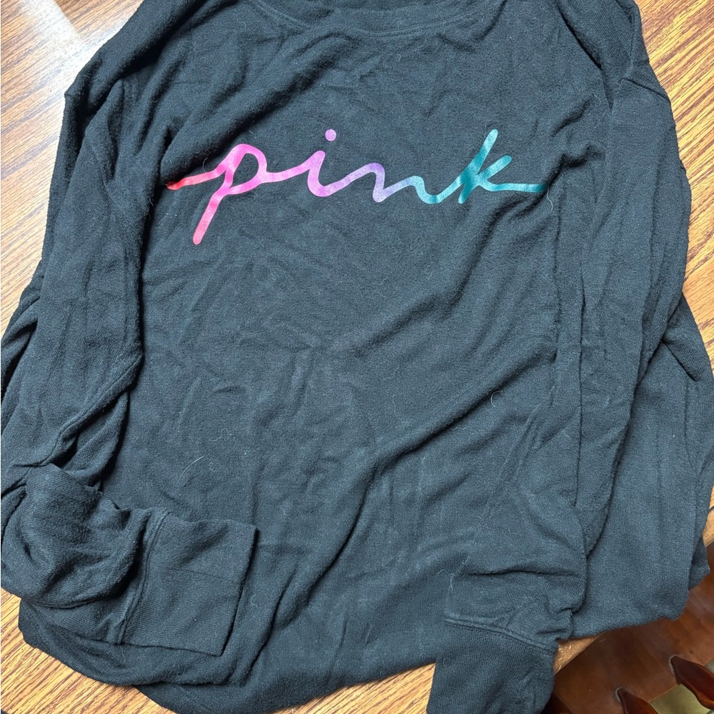 PINK Victoria's Secret Charcoal Lounge Set